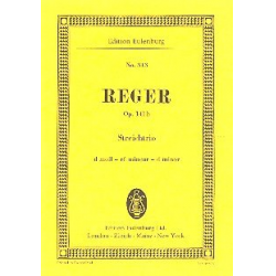 Streichtrio d-Moll op.141b - Max Reger