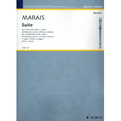 Suite C-Dur : für - Marin Marais