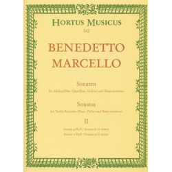 Sonaten op.2 Band 2 : - Benedetto Marcello