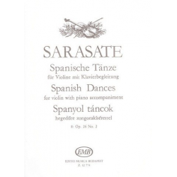 Spanische Tänze op.26,2 für Violine - Pablo de Sarasate