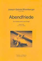 Abendfriede op.156,10 : - Josef Gabriel Rheinberger