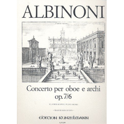 Concerto D-Dur op.7,6 für Oboe - Tomaso Albinoni