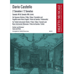 2 Sonaten (Nr.7 und Nr.8) : für - Dario Castello
