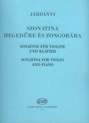 Sonatine für Violine und Klavier - Pal Jardanyi