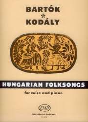 HUNGARIAN FOLKSONGS FOR VOICE AND - Bela Bartok