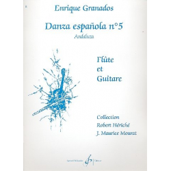 Andaluza : pour flûte et guitare - Enrique Granados