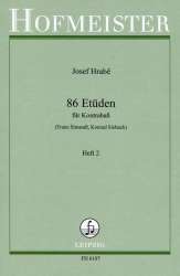 86 Etüden Band 2 (Nr.45-86) : - Josef Hrabe