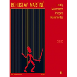 Marionetten Band 3 : für Klavier - Bohuslav Martinu