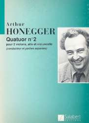 Quatuor no.2 : pour 2 violons, - Arthur Honegger