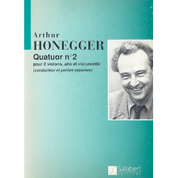 Quatuor no.2 : pour 2 violons, - Arthur Honegger