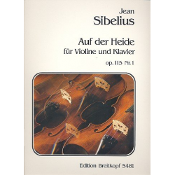 Auf der Heide op.115,1 : für Violine - Jean Sibelius