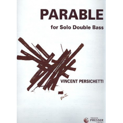 Parable no.17 op.131: for solo double - Vincent Persichetti