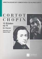 12 Etüden op.10 : für Klavier (dt) - Frédéric Chopin
