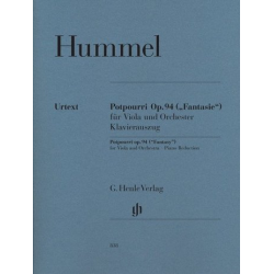 Potpourri op.94 für Viola und Orchester : - Johann Nepomuk Hummel