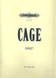 One 8 : for violoncello - John Cage