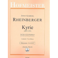 Kyrie JWV155 : für gem Chor und - Josef Gabriel Rheinberger