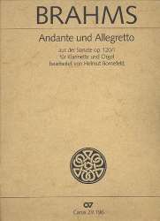 Andante und Allegretto aus der Sonate op.120,1 : - Johannes Brahms