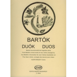 Duos aus Bartoks Chorwerken : - Bela Bartok
