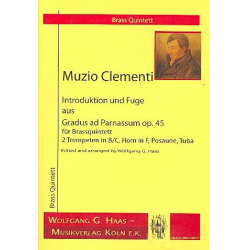 Introduktion  Fuge : für 2 Trompeten, - Muzio Clementi