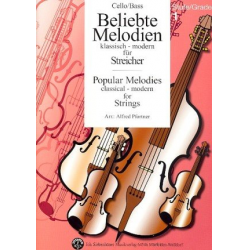 Beliebte Melodien Band 1 - Cello / Kontrabass -Diverse / Arr.Alfred Pfortner