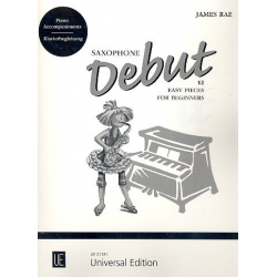 Saxophone Debut (+CD) : Klavierbegleitung - James Rae