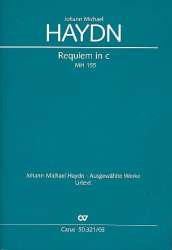 Requiem c-Moll : für Soli, - Johann Michael Haydn