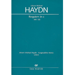Requiem c-Moll : für Soli, - Johann Michael Haydn