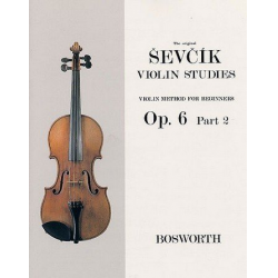 Violinschule für Anfänger op.6,2 - Otakar Sevcik