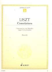Consolations Nr.1-6 : für Klavier - Franz Liszt