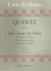 6 Duette op.5 Band 2 (Nr.4-6) : - Johann Joachim Quantz