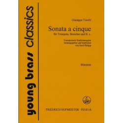 Sonata à cinque : für Trompete, -Giuseppe Torelli