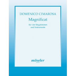 MAGNIFICAT : FUER 4 SINGSTIMMEN UND - Domenico Cimarosa