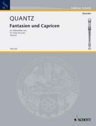 Fantasien und Capricen : für -Johann Joachim Quantz