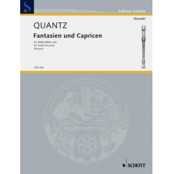 Fantasien und Capricen : für - Johann Joachim Quantz