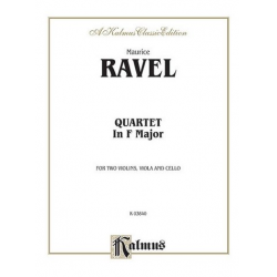 Ravel String Quartet           4 - Maurice Ravel