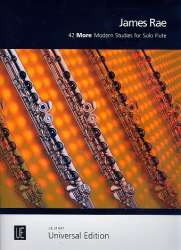 42 more modern Studies for Flute - James Rae