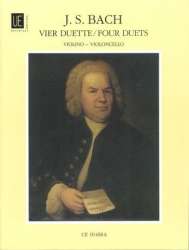 4 Duette : für Violine - Johann Sebastian Bach