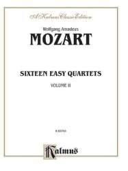 Mozart 16 Easy Str. Quartets   4 - Wolfgang Amadeus Mozart