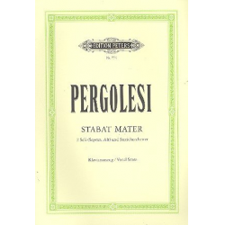 Stabat mater : für Sopran, Alt -Giovanni Battista Pergolesi