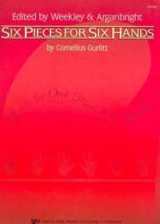 6 Pieces for piano 6 hands / Sechs Stücke für Klavier zu sechs Händen -Cornelius Gurlitt / Arr.Nancy Arganbright