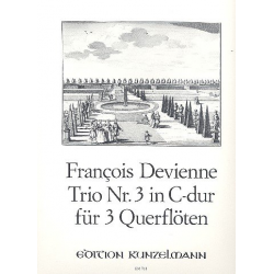 Trio Nr.3 : für 3 Flöten oder andere Melodieinstrumente - Francois Devienne