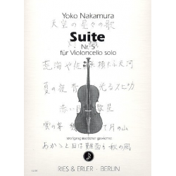 Suite Nr.5 : für Violoncello - Yoko Nakamura