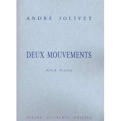 2 Mouvements : pour piano - André Jolivet