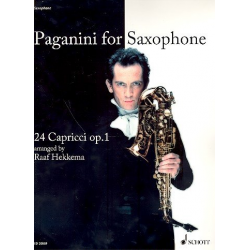 Pagaini for Saxophone - 24 Capricci op.1 : - Niccolo Paganini / Arr. Raaf Hekkema