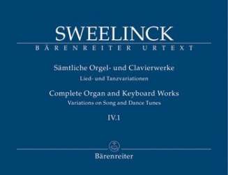Sämtliche Orgel- und Klavierwerke - Jan Pieterszoon Sweelinck