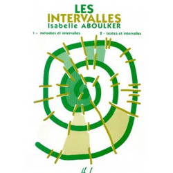 ABOULKER Isabelle : Les intervalles - Isabelle Aboulker