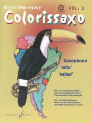 Colorissaxo Band 2 (+CD) : für 1-2 Altsaxophone - Olivier Ombredane