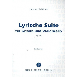 Lyrische Suite op.75 : für Gitarre - Gisbert Näther