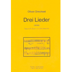 3 Lieder op.32 : für Sopran und Streichquartett - Oliver Drechsel