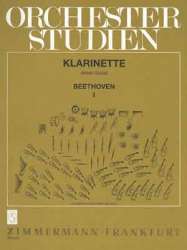 Orchesterstudien Klarinette -Ludwig van Beethoven / Arr.Istvan Szuecs